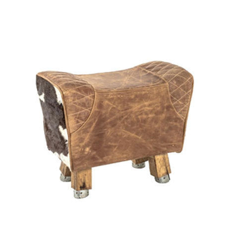 Leather Seat Bar Stool