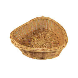 Bamboo Fancy Heart Basket