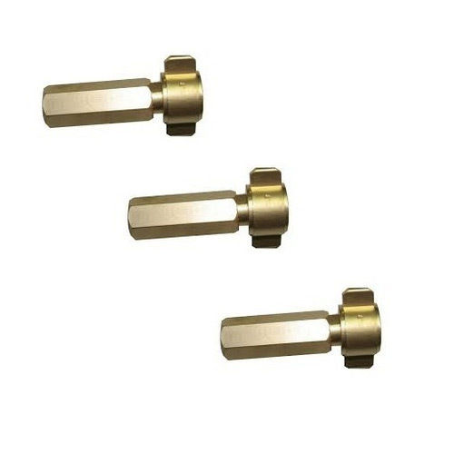 Hex Coupling Brass Nut