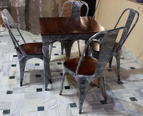 Metal Restaurant Table and Chair