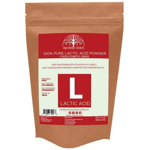 Pure Lactic Acid Powder (100 Gms) Application: Food Grade And Cosmetic Grade.