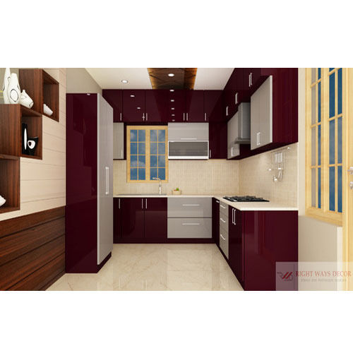 Water Proof PVC Modular Kitchen