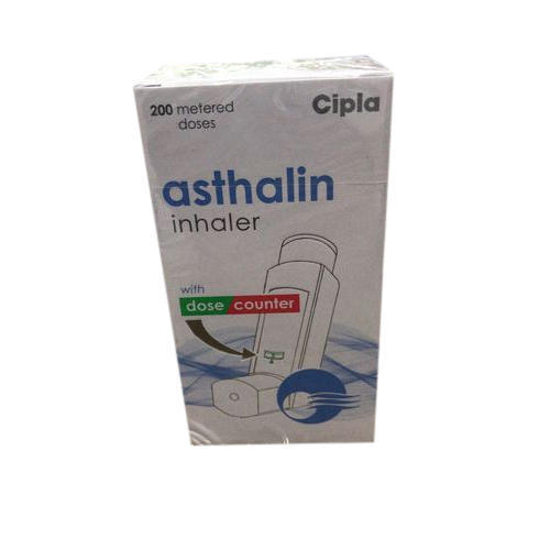 Asthalin Inhaler with Dose Counter