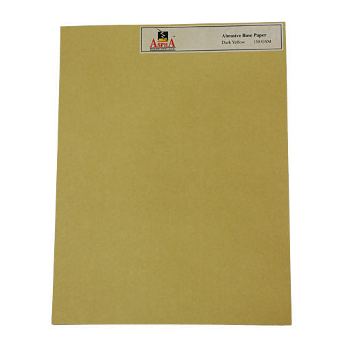 Dark Yellow Abrasive Base Paper