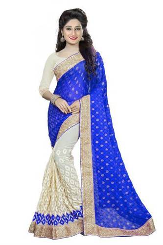 Ladies Fancy Brasso Saree