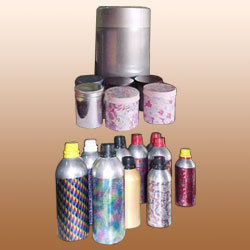 Printed Aluminum Coated Containers