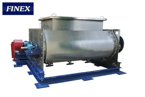 Twin Shaft Paddle Mixer - Mild Steel & Stainless Steel, 50 Kgs/Hour to 5 Tons/Hour Capacity, Automatic Operation, High Homogeneity with Less Than 1% Mix Variance