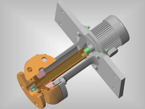 Vertical Sub Merge Pump Series Power: Electric