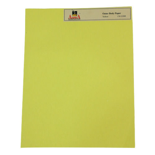 Yellow Outer Body Kraft Paper
