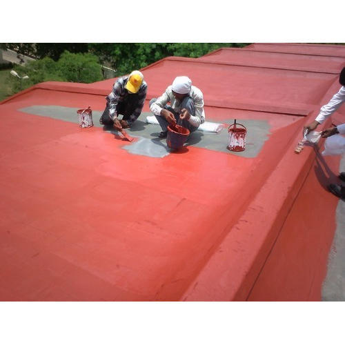 Colored Membrane Three Layer Waterproofing System