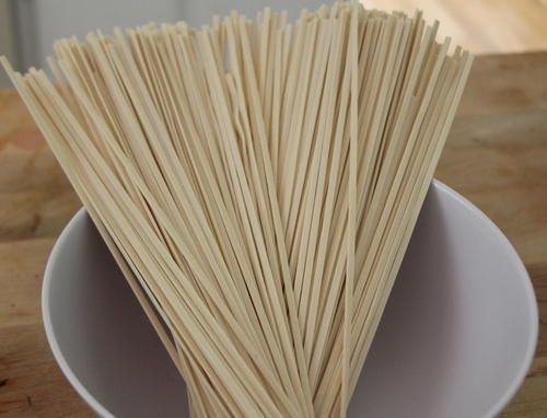 Cream Color Stick Noodles