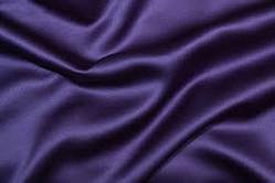 Purple Plain Poly Satin Fabric Back Material: Anti-Slip Pvc Dots