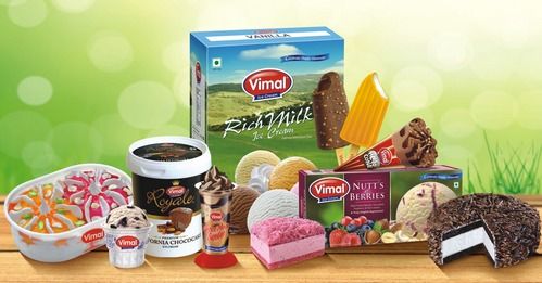 Vimal Ice Cream made from Milk