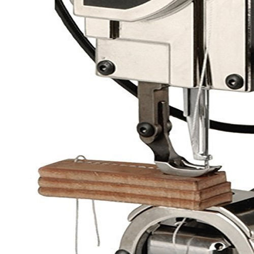 Silver Automatic Leather Sewing Machine