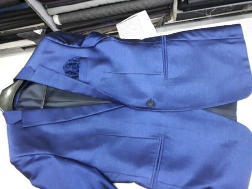 Dry Cleaning Blue Color Mens Blazer