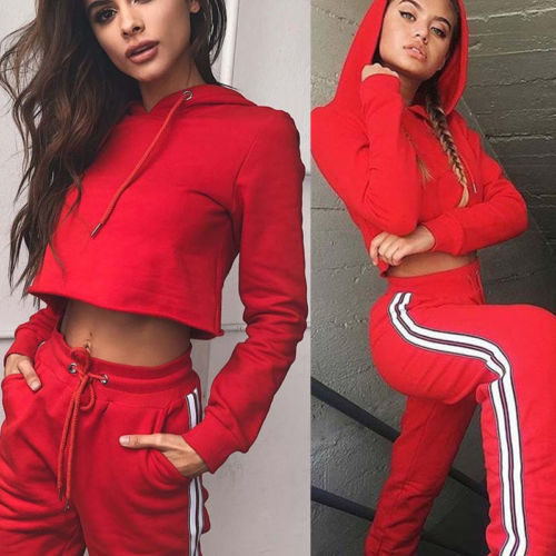 Polyester And Cotton Ladies Tracksuit