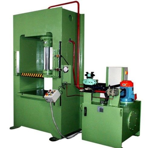 Green Hydraulic Press Machine