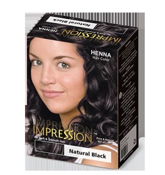 Natural Black Henna Hair Colour