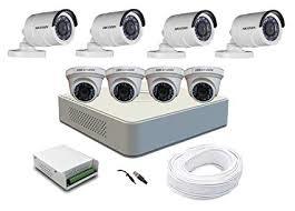 White CCTV Surveillance Camera