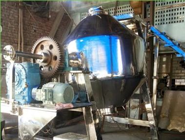 Semi-Automatic High Performance Double Cone Blender