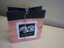 Aster Flower Petal Handmade Paper Bag