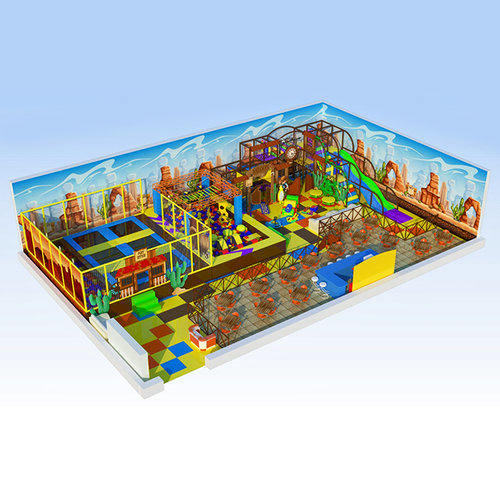 Plastic Indoor Playground For Child "The Old West"