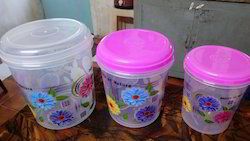 Printed Plastic Kitchen Container