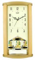 White Rectangle Musical Wall Clock (7787 Sst)