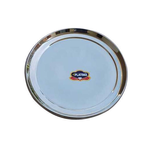 Stainless Steel Rajbhog Plate