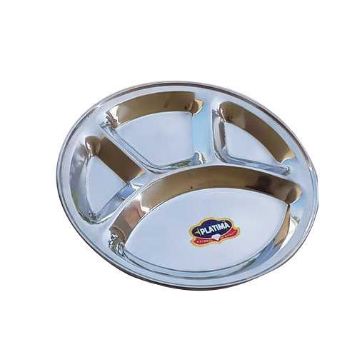 Stainless Steel Round Thali