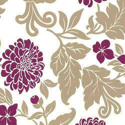 Floral Design Indoor Wallpaper