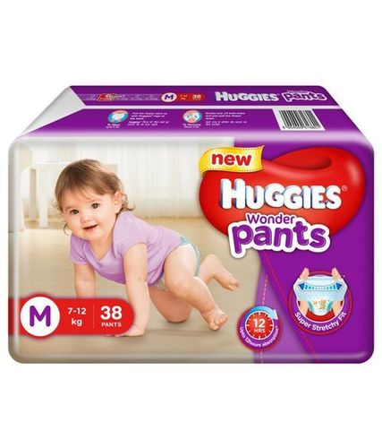 Huggies Nature Care Pants for Babies Medium M Size Baby Diaper Pants