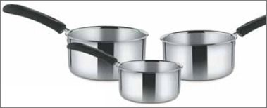 Precise Design Steel Sauce Pans