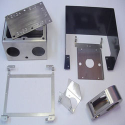 White Sheet Metal Fabrication Parts