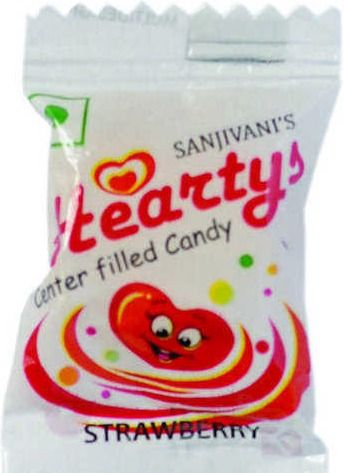 Tasty Hearty Strawberry Candy