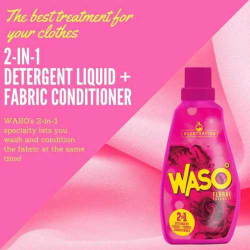 Waso Floral Detergent Liquid