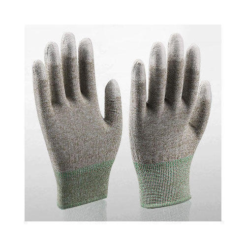 Esd Pu Coated Top Fitted Gloves