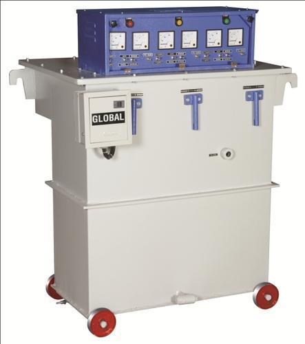 Floor Standing Electrical Three Phase Unbalance Type Oil Cooled Servo Stabilizer