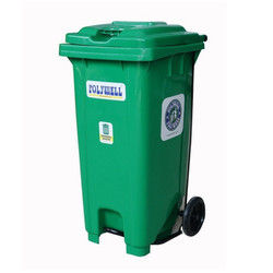 Green Wheeled Garbage Bin