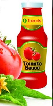 Red Tasty Tomato Ketchup 
