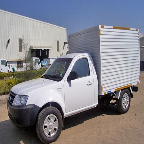 White Color Aluminium Containers Van