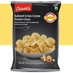 Chheda Salted Criss Cross Potato Chips