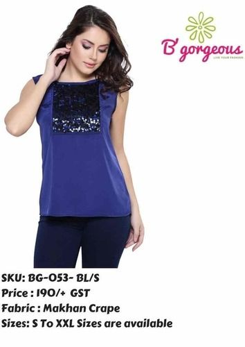 B Gorgeous Ladies Sleeveless Top