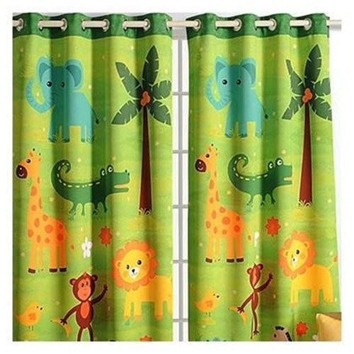 Printed Pure Cotton Kids Curtains