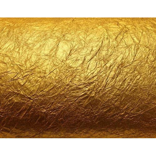 Shiny Yellow Leaf Gold Foil Chemical Composition: 99.9% Minimum Purity