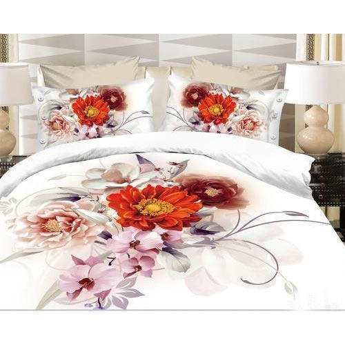 100% Cotton Fancy Double Bed Sheet