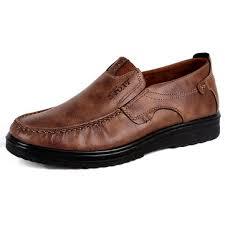 Men Comfy Casual Microfiber Leather Oxfords Shoes