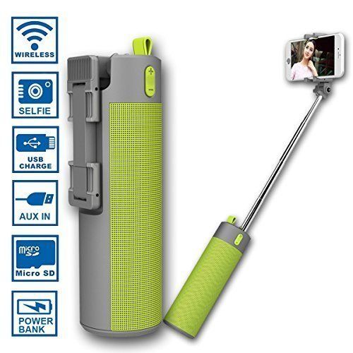 Mix Selfie Stick Bluetooth Speaker Wireless: 1