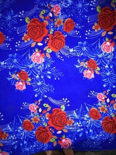 Blue Silk Furnishing Sheet