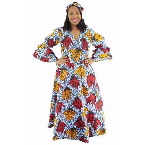 Elegant Design African Hippi Dress Bust Size: 28 Inch (In)